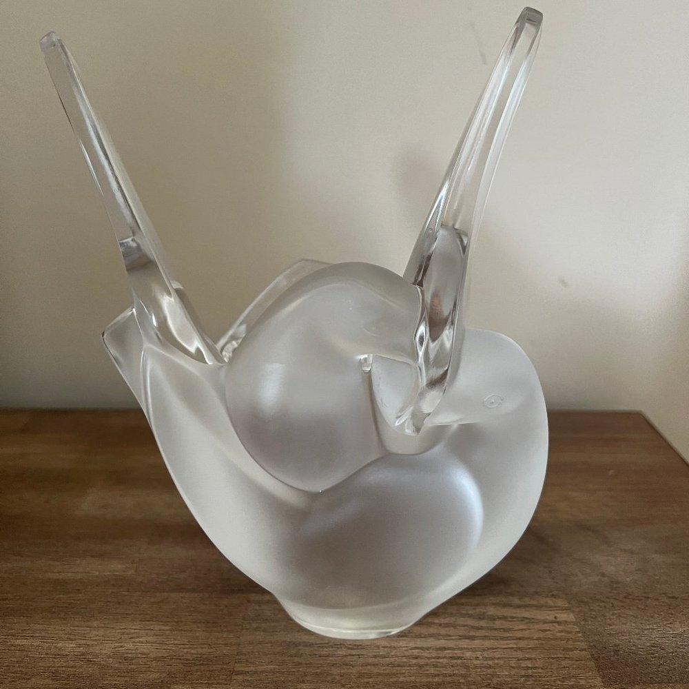 Lalique Sylvie Crystal Vase